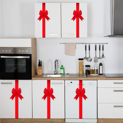 Holiday Cabinet Bow