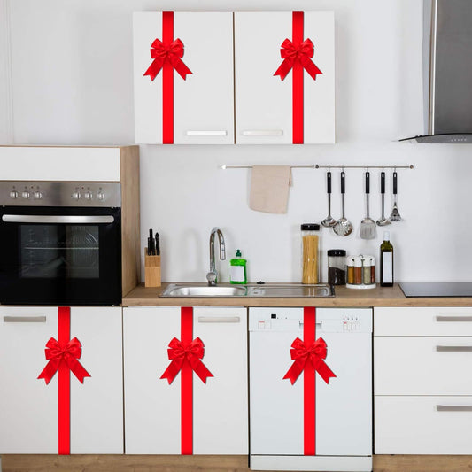 Holiday Cabinet Bow
